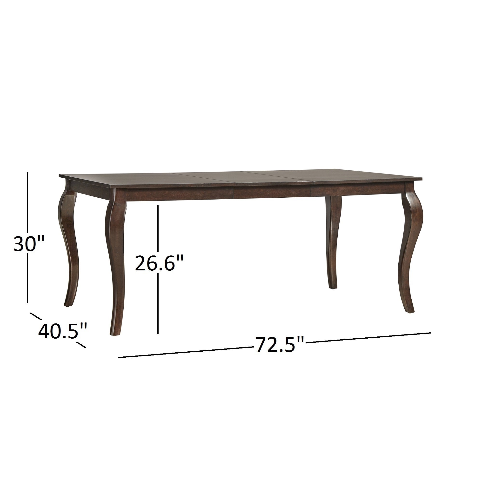 2019 Dingzhi solid wood rectangular table for six 7