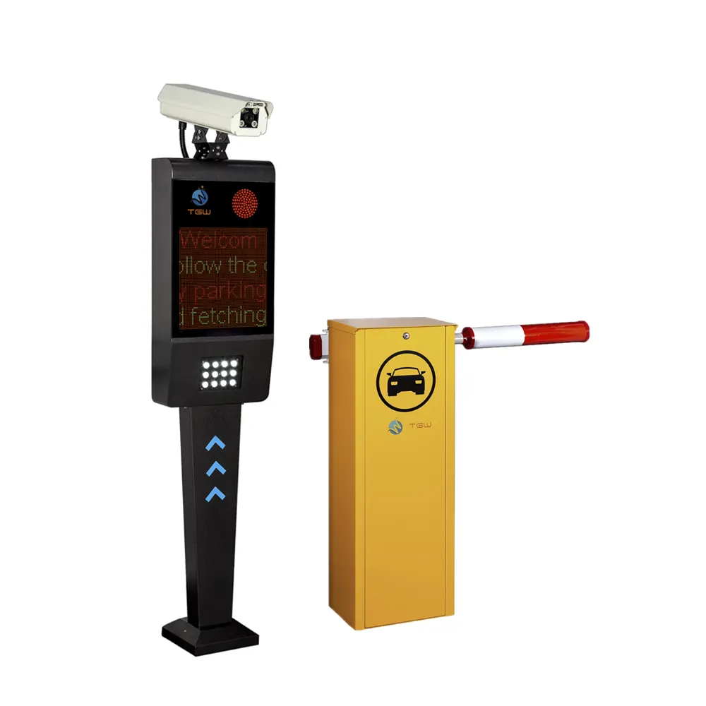 TGW-LDV4 Gerenciamento Automático de Estacionamento com Sistema de Câmera LPR/ANPR 4 M Torniquete Dupla LOG 3