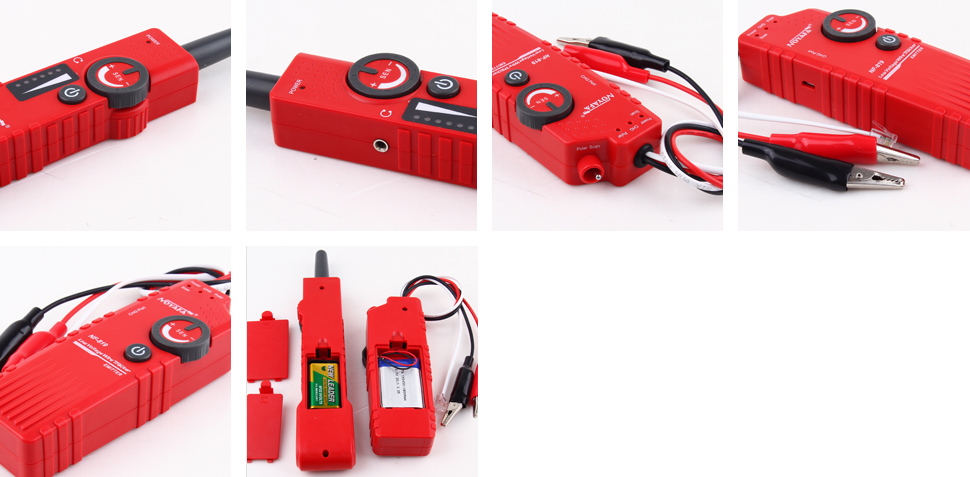 NOYAFA Brand Underground Custom Testing Fiber Optic Cable with Flashlight 5