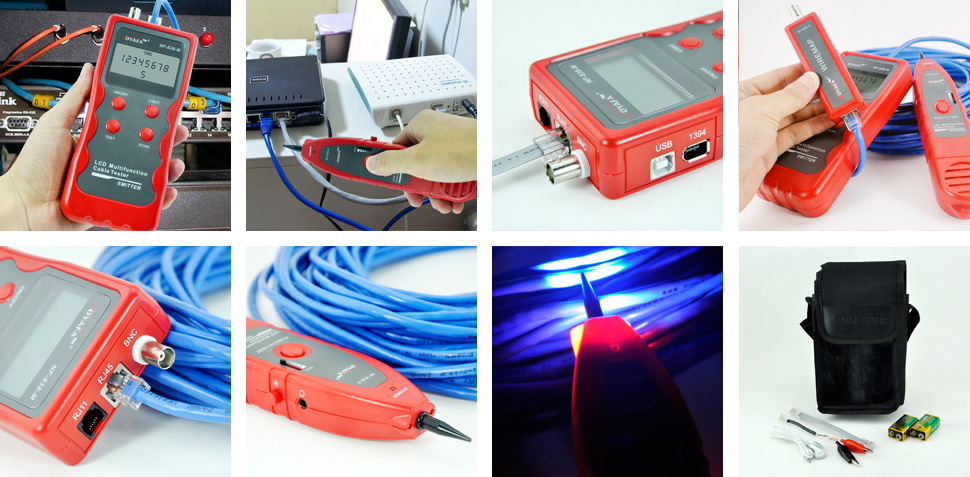 5-in-1 Cable Ttester Tracker 5