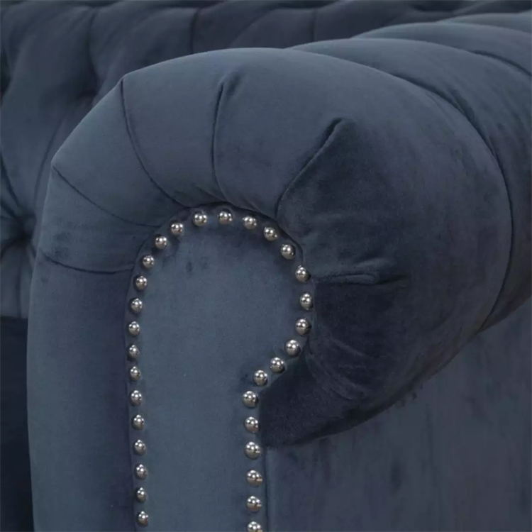 Quality Kingbird Furniture Company Brand Crushed Velvet Couch Modern Modern 12