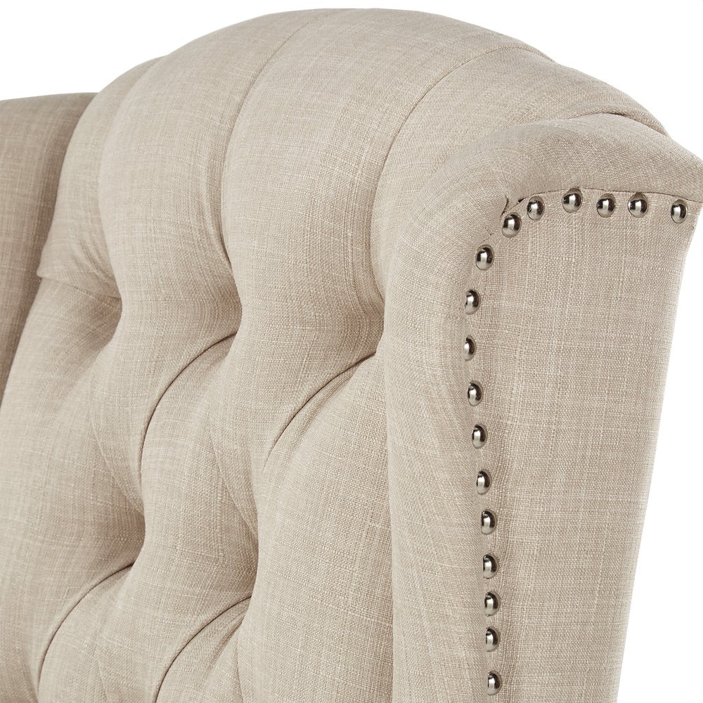 Quality Kingbird Furniture Company Brand Y Beige Leather Sofa 12