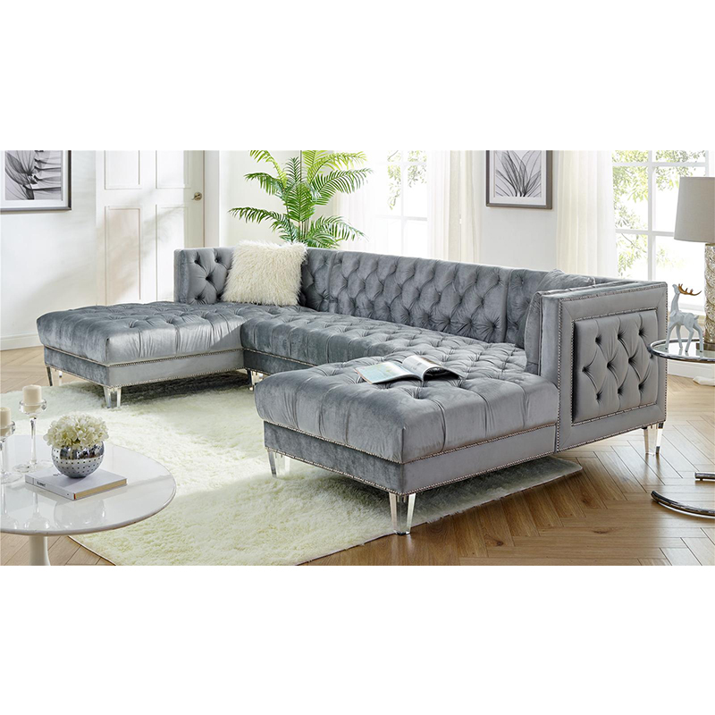 Wholesale S112 Faux Leather Couch Kingbird Furniture Company Brand 6