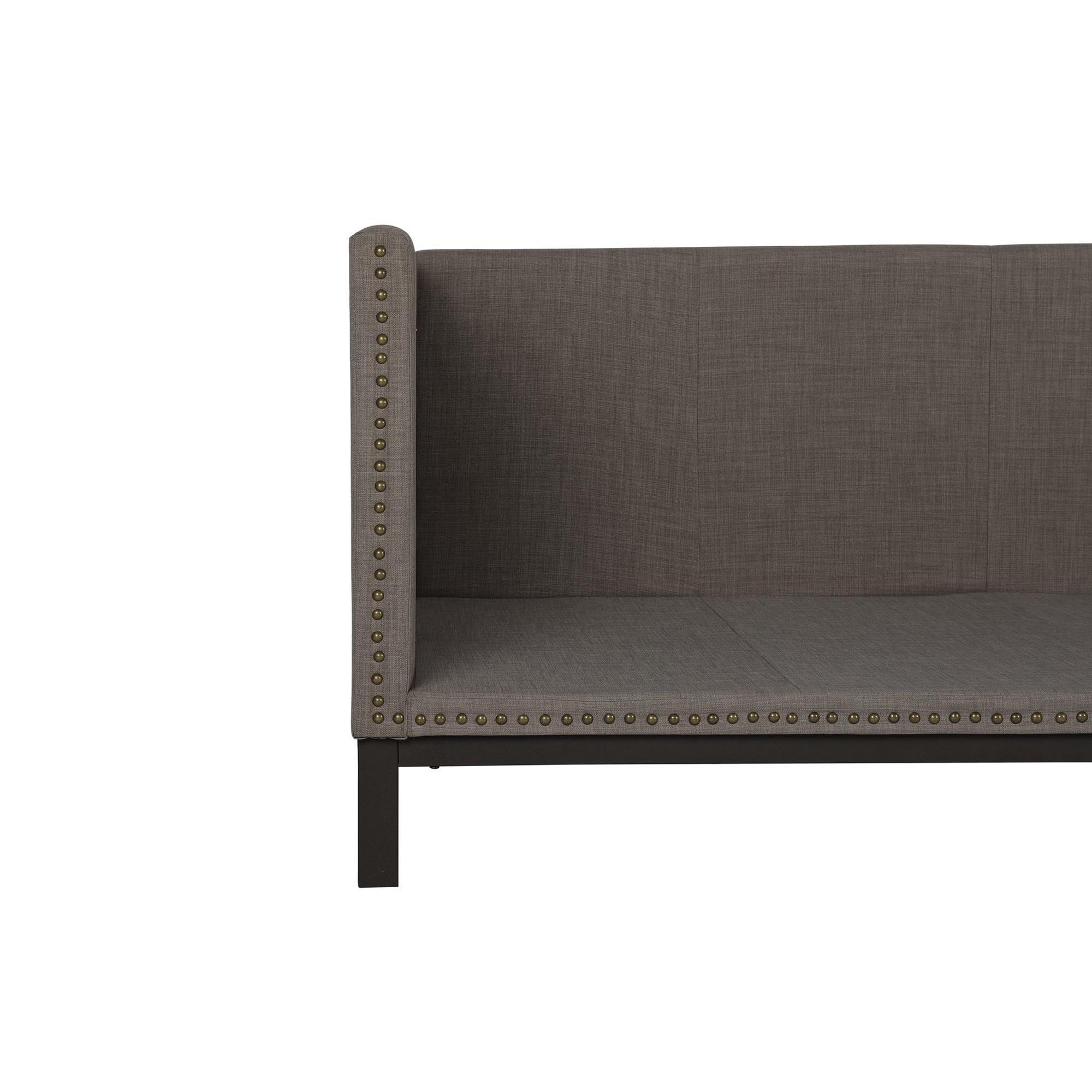 2109 Copper Grove Alty Mid-century Grey Upholstered Modern Daybed 9