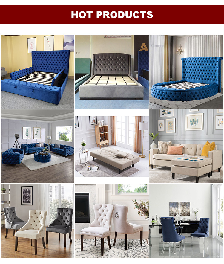 Latest Design Modern Luxury Living Room Green Linen Fabric Dorm Sofa 14