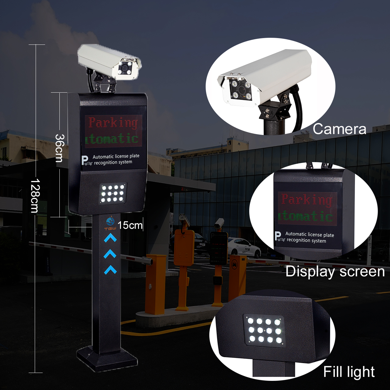 TGW-LGV2 ALPR-Kamera mit Software-Kennzeichen erkennung Park anleitung 8