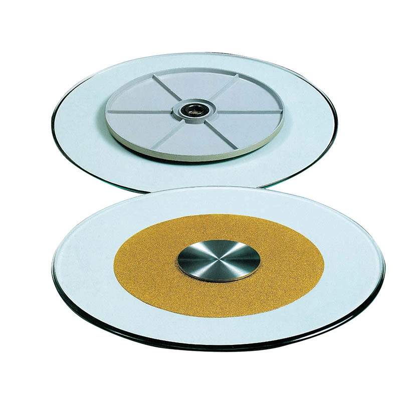 TEMPERED GLASS TOP LAZY SUSAN FOR HOTEL RESTAURANT #YH-002 1