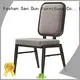 stack black room San Dun Brand aluminium dining chairs manufacture 1