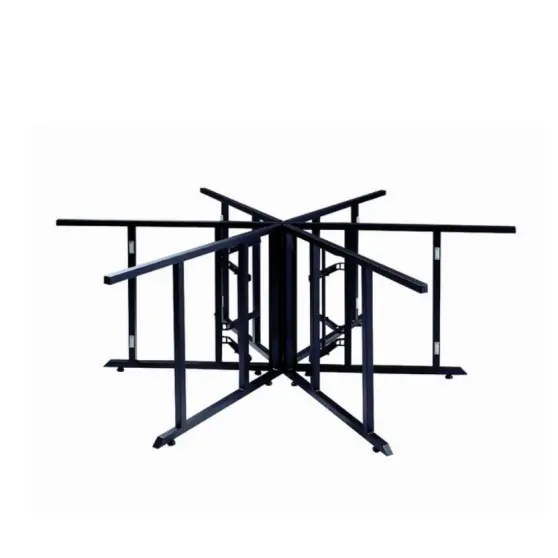 SANDUN Furniture 4 Foot Square Folding Table-4 1