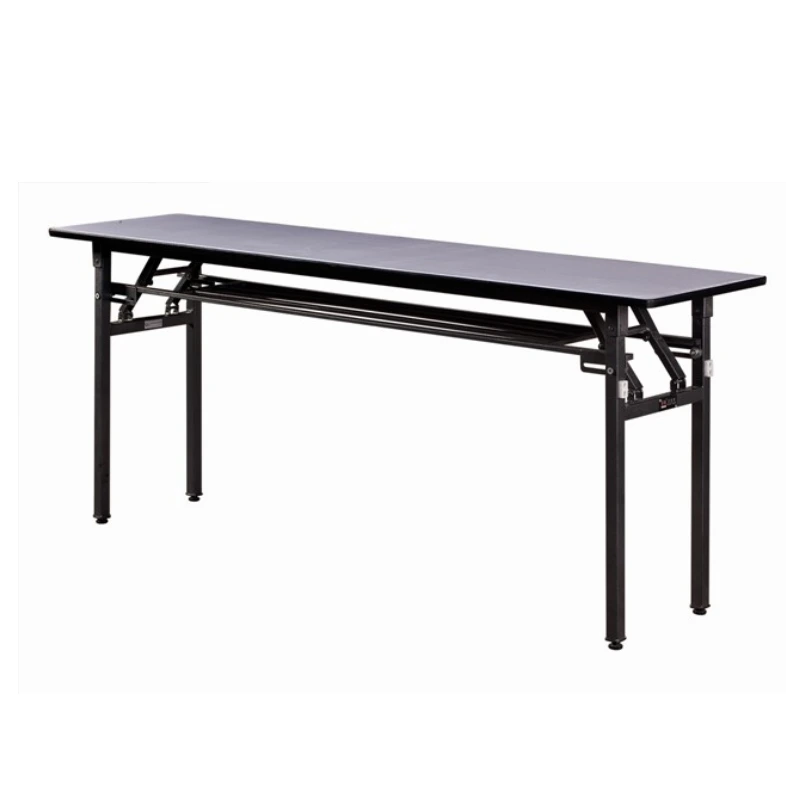 White PVC Folding Table Meeting Room Rectangular Training Table YF-011 1