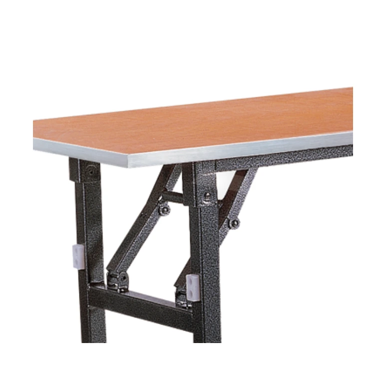 Aluminum Edge Rectangular Training Table Laminate Folding IBM Table YF-012A 1