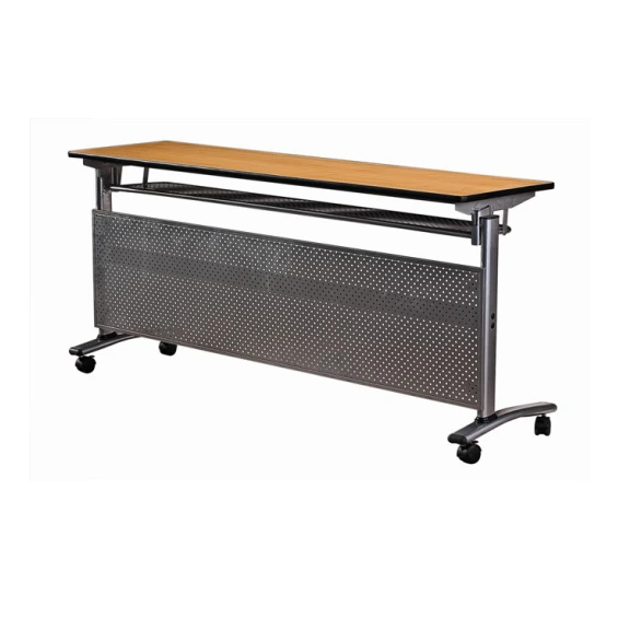 Movable Wheels Design IBM Table Rectangular Folding Table For  Hotel Conference Meeting YF-020 1