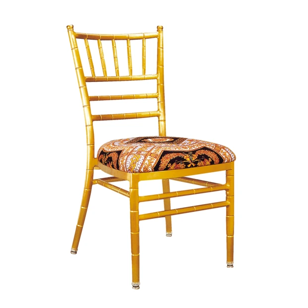 Golden Wedding Aluminum Chiavari Stackable Chair YC-001 1