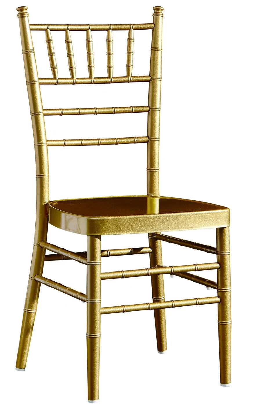 Hotel Banquet Chair Aluminum Tiffany Chair With Detachable Cushion YC-002 1