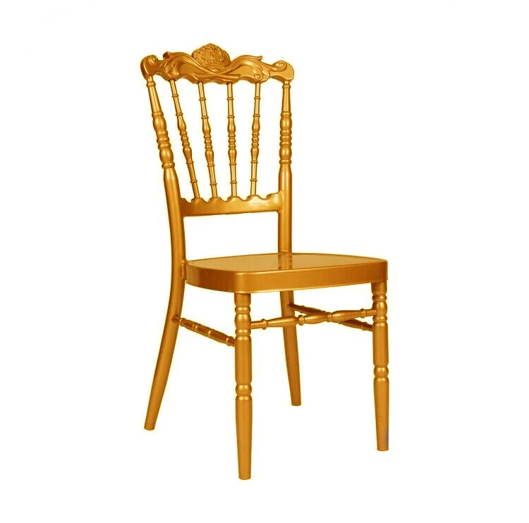 Hot Sale Golden Event Rental Napoleon Chair YC-025 1