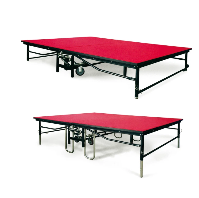 Heavy-Duty Design Hotel Banquet Conference Mobile Folding Stage -A 1