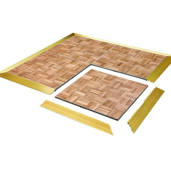 Dance Floor And Golden Aluminum Trimming 1
