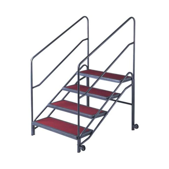 Detechable Handrail Red Carpet Stage Steprise T-004 1