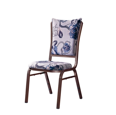 Banquet Hotel Stacking Chair Aluminum Upholstered Chair YD-003 1