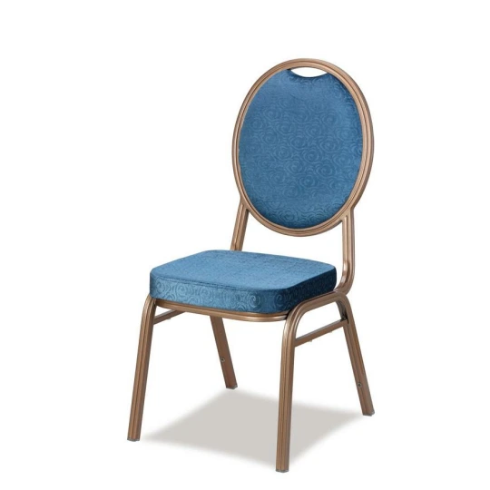 Elegant Design Aluminum Armrest Upholstered Stackable Banquet Meeting ChairYD-012 1