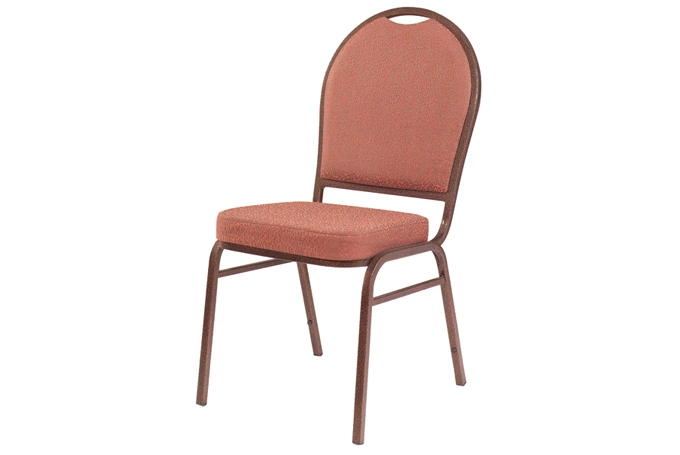 Promotion Stacking Iron Chair Hotel Fabric Chair YE-001 1