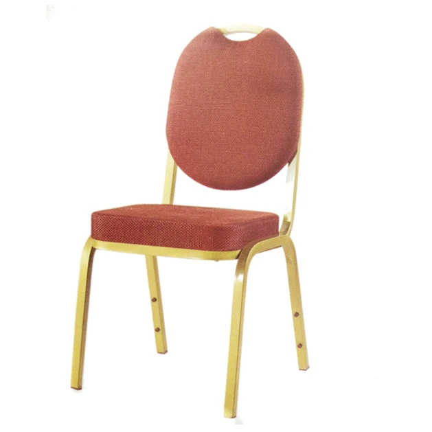 Hospitality Chair Hotel Upholstered Iron Chair YE-007 1