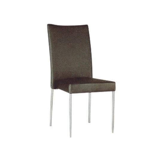 Restaurant Wedding Black  PU Leather Iron Stacking Chair  YE-023 1