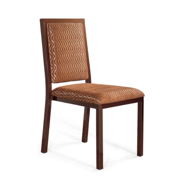 Steel Imitation Wood Stacking Chair YE-033 1