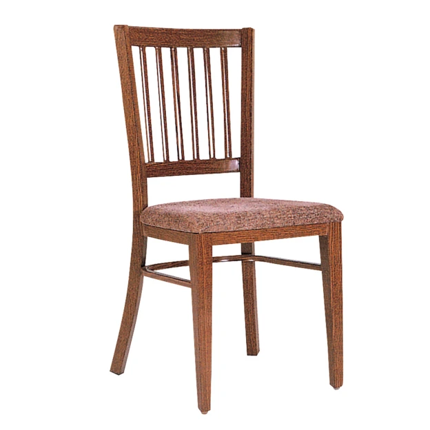Leather Wooden Stacking Chair For Restaurant  YE-050 1
