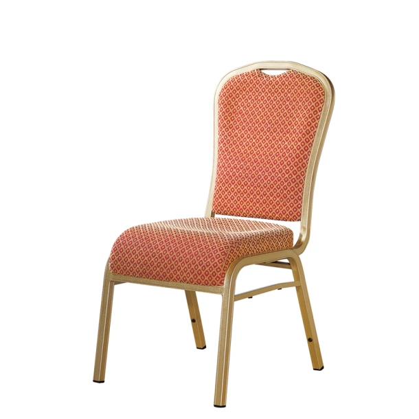 Banquet Meeting Conference Aluminum Bend Upholstered Stack Chair For Hospitality YD-025 1