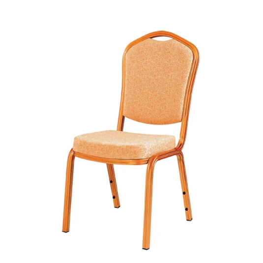 Cafe Aluminum Chair Stacking Velvet Chair YD-036 1