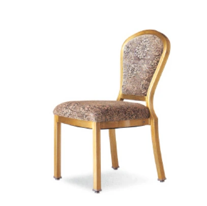 Golden Painting Noble Restaurant Chair Aluminum Stacking Chair YD-048 1