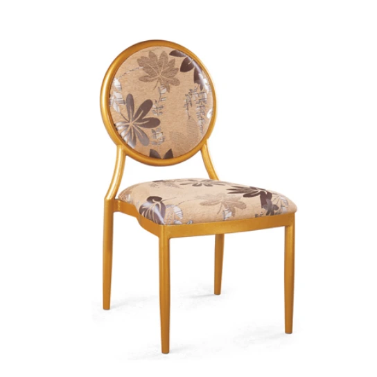 Event Restaurant Chair Golden Aluminum Chair YD-051 1