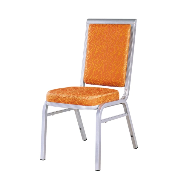 Silver Painting Office Meeting Aluminum Stacking Chair YD-054 1