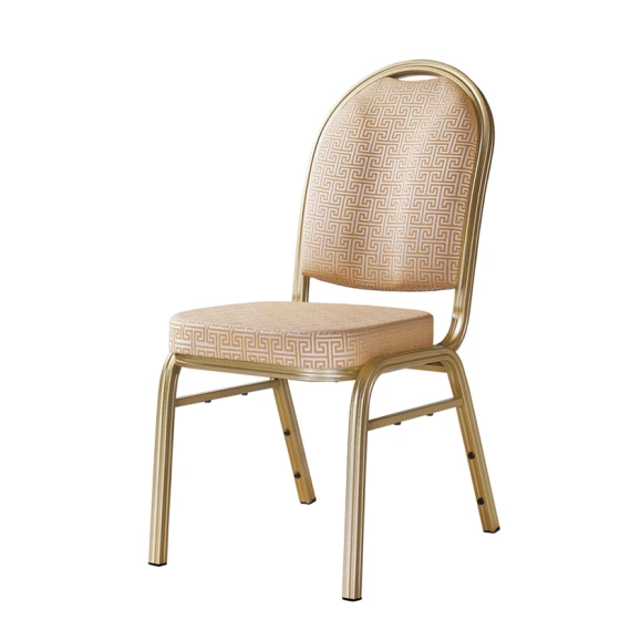 Concave Back Design School Meeting Room Aluminum Stack Chair YD-056 1