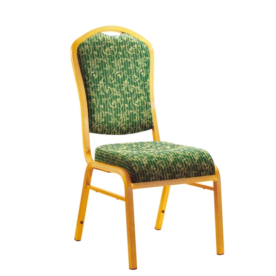 Party Meeting Golden Chair Aluminum Stackable Chair YD-062 1
