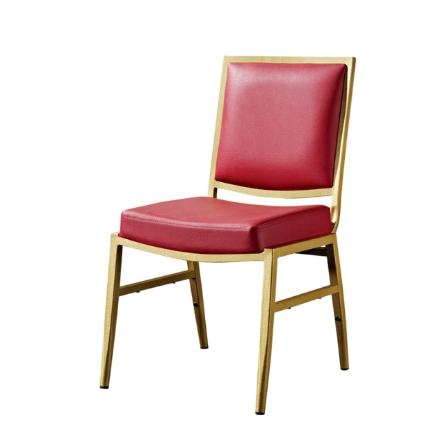 Party Event Chair Golden Painting Aluminum Stackable Chair YD-083 1