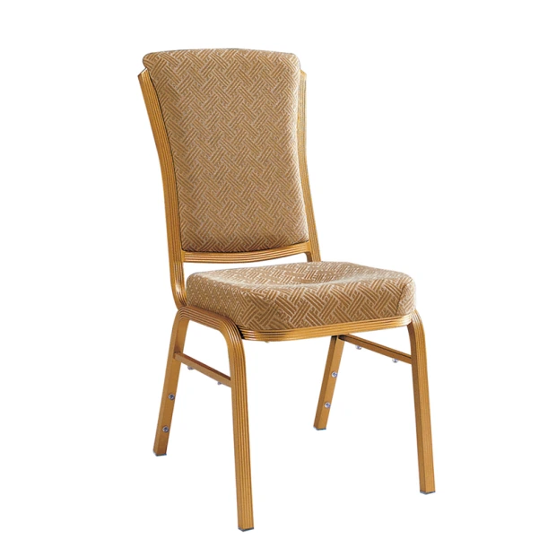 Aluminum High Back Chair Ballroom Cafe Chair YD-096 1