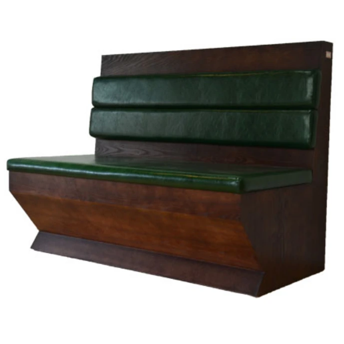 Hot Sale Wooden PU Leather Sofa Theme Restaurant Booth For Sale K-012 1