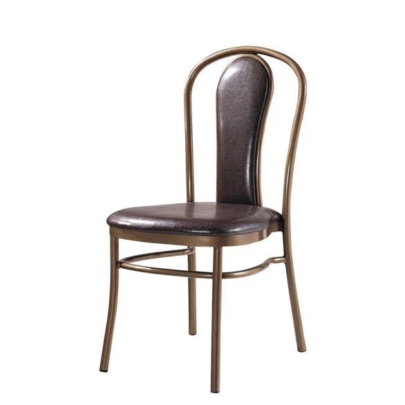 PU Leather Garden Chair Aluminum Wedding Party Chair YD-1005 1