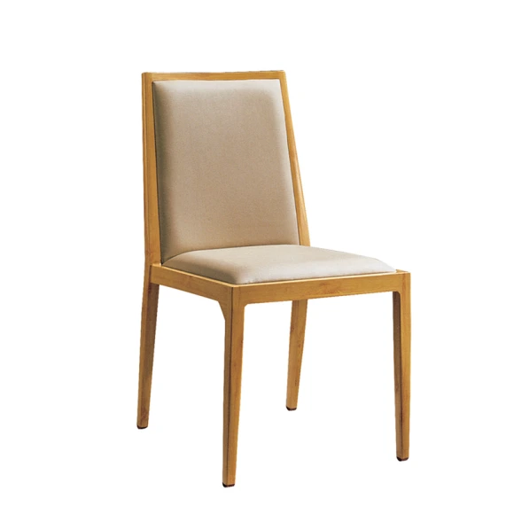 Restaurant Aluminum Wooden Chair YD-1009 1