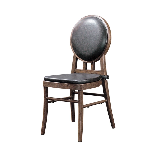 PU Leather Wooden Restaurant Chair YD-1008 1