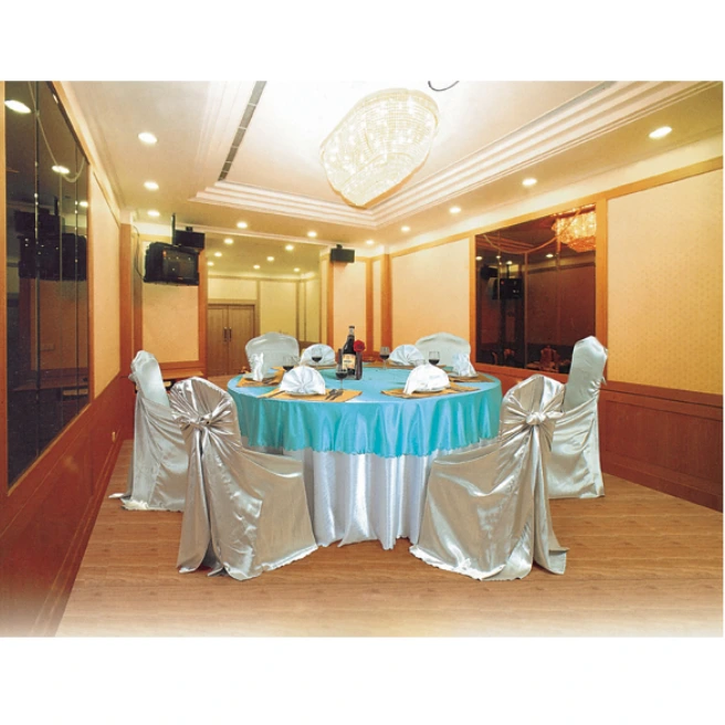 HOTEL DECORATIONS EVENT HALL CHAIR COVER TABLE CLOTH LT-030 1
