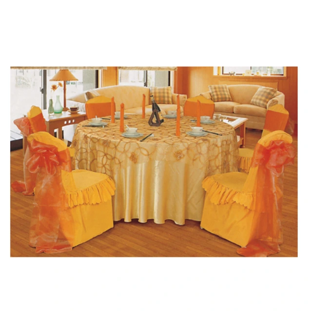 ANTIQUE DESIGN HOTEL DECORATION BANQUET RESTAURANT CHAIR COVER WITH BOWKNOT LT-033 1