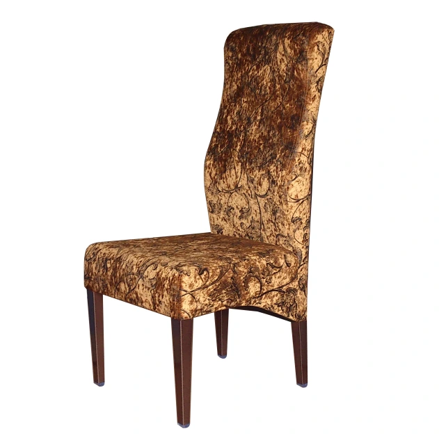 HIGH BACK RESTAURANT CHAIR  IMITATION WOODEN CHAIR YA-028 1