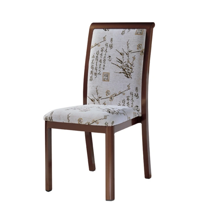 CLASSIC DESIGN RESTAURANT METAL WOOD CHAIR YA-044 1