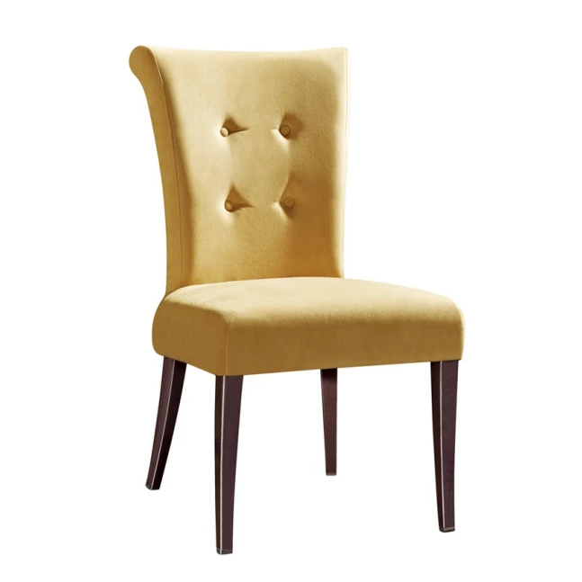 PU LEATHER FURNITURE STEEL WOODEN CHAIR  YA-070 1