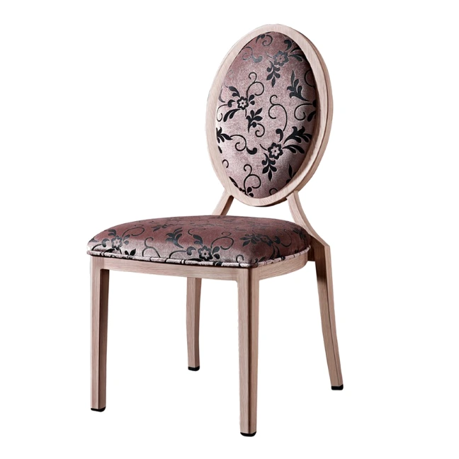 ROUND BACK STEEL WOODEN CHAIR HOTEL RESTAURANT STACKING CHAIR  YA-072 1