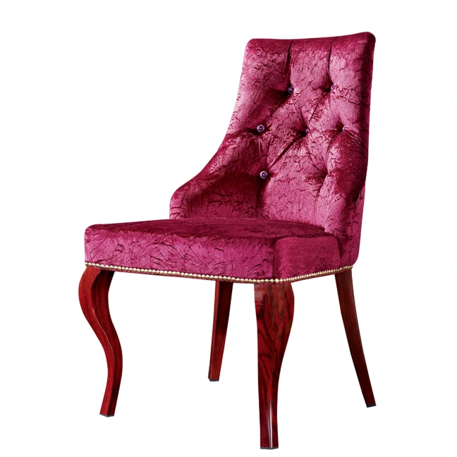 UPHOLSTERED HOTEL LOUNGE VIP ROOM WOODEN CHAIR YA-1007 1