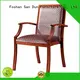 shape wooden chair with cushion antidirty wedding San Dun 1